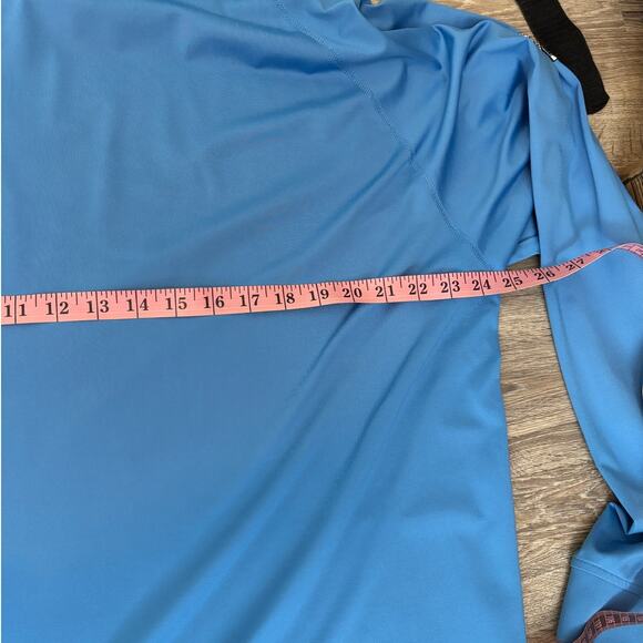 FootJoy Blue Golf Mock Turtleneck, XL - Picture 7 of 7